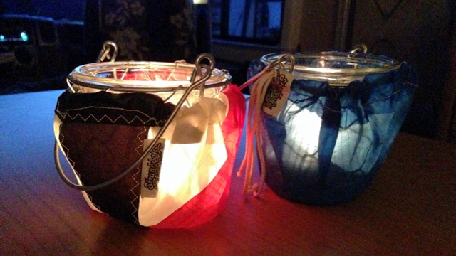 teelicht kite - Stranddeko Teelichter