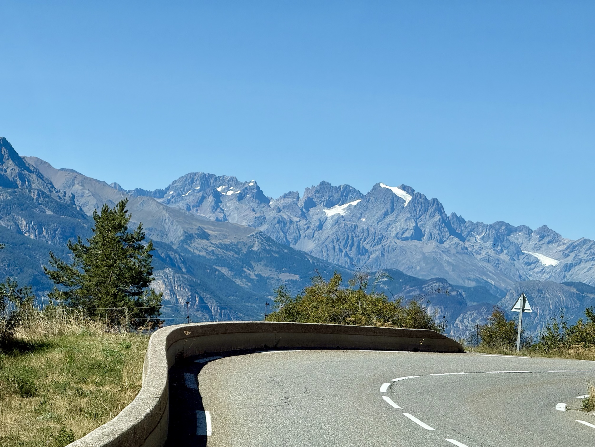 Von Jausiers über den Col de Vars zum Camping La Fontaine an der Durance